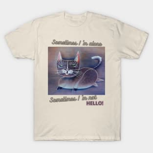 lonley cat T-Shirt